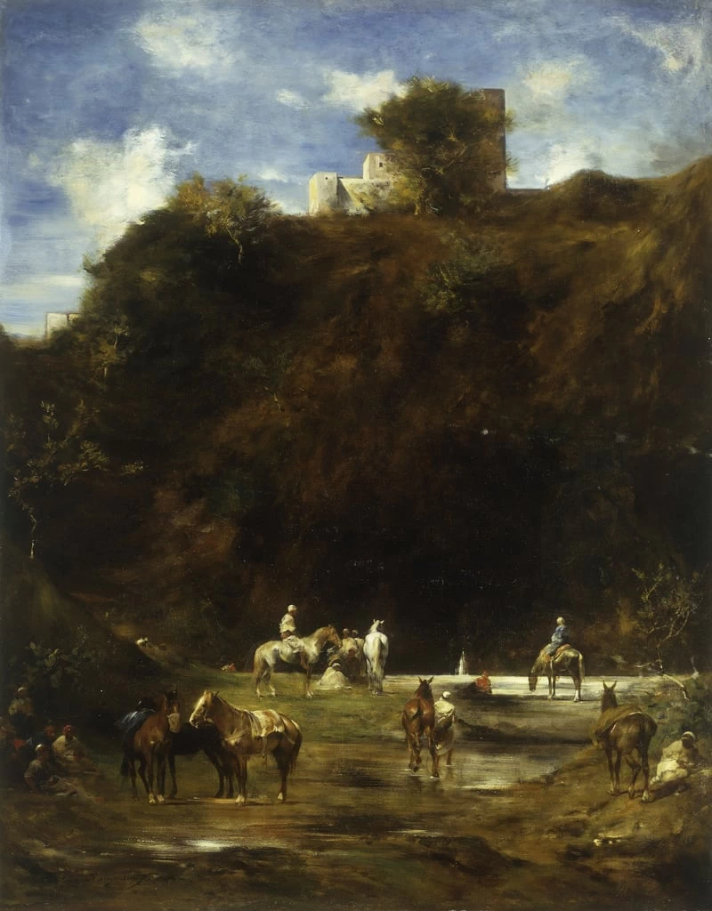 Riposo arabo, 1874